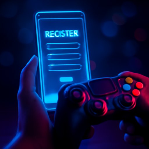 3k777 app registration screen on smartphone