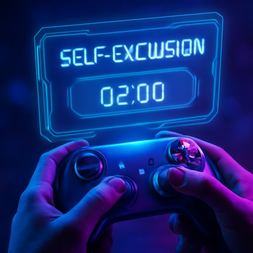 3k777 self-exclusion timer screen